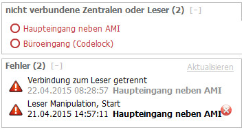 statische / dynamische Meldungen