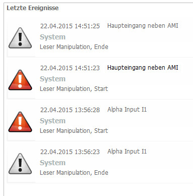 je eine Sabotage an Leser und Zentrale